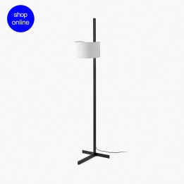 Faro STAND UP Pie de salón negro y blanco