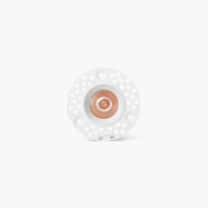 Faro UNO downlight trimless empotrable blanco/blanco 8W 37° 3000K CRI90