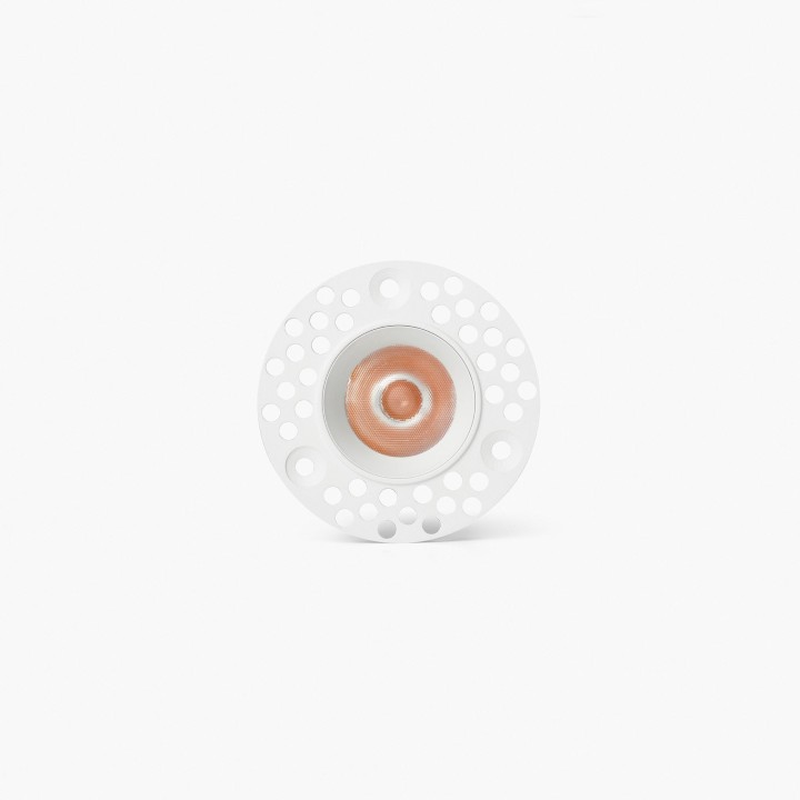 Faro UNO downlight trimless empotrable blanco/blanco 8W 24° 3000K CRI90 dali