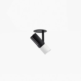 Faro UNO projector pulldown empotrable negro/blanco 8W 24° 3000K CRI90 dali