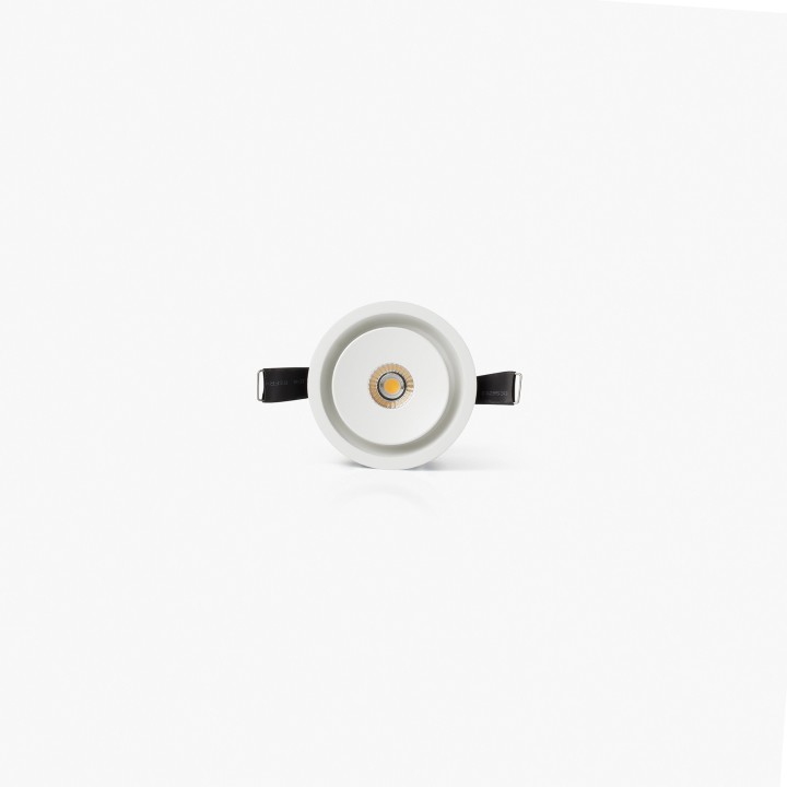 Faro TEIDE downlight empotrable orientable blanco 10W 65° 3000K CRI97