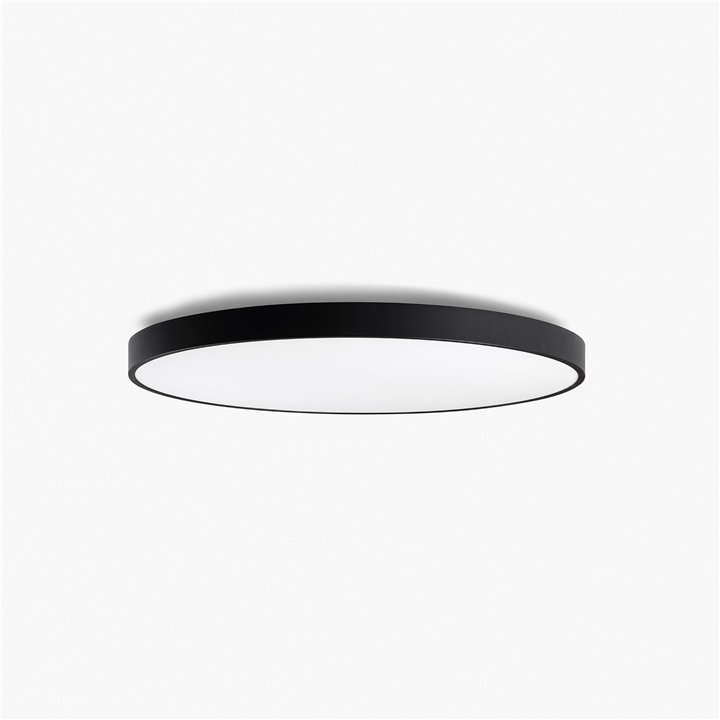 Faro DOMIO superficie negro Ø800 78W opal 4000K CRI80
