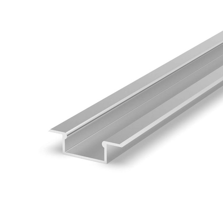 Faro Perfil empotrar 8mm gris 2M