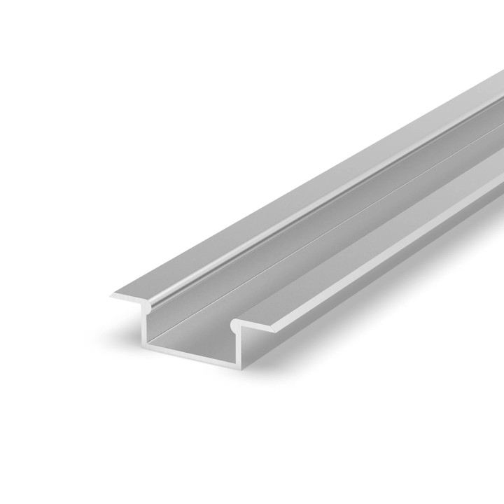 Faro Perfil empotrar 8mm gris 2M