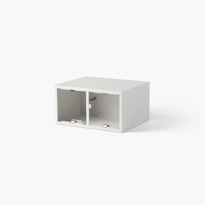 Faro PODIUM Caja de superficie blanco 2L