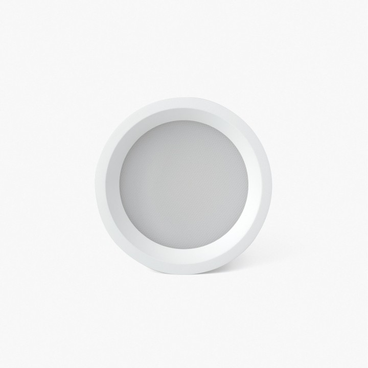 Faro CROC empotrable 13W Ø135 blanco 90° 2700K CRI90
