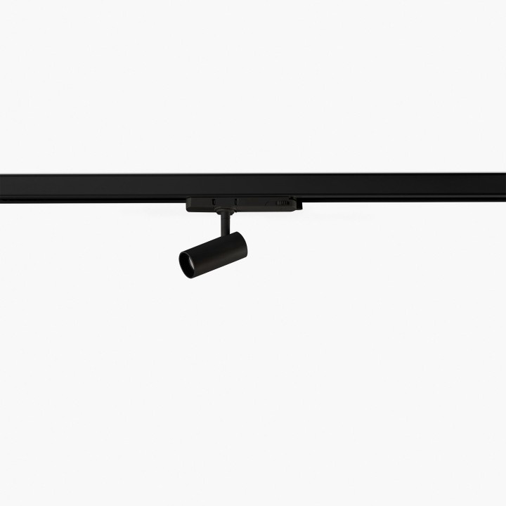Faro FOST TRACK proyector carril negro Ø40 7W 18° 3000K CRI90