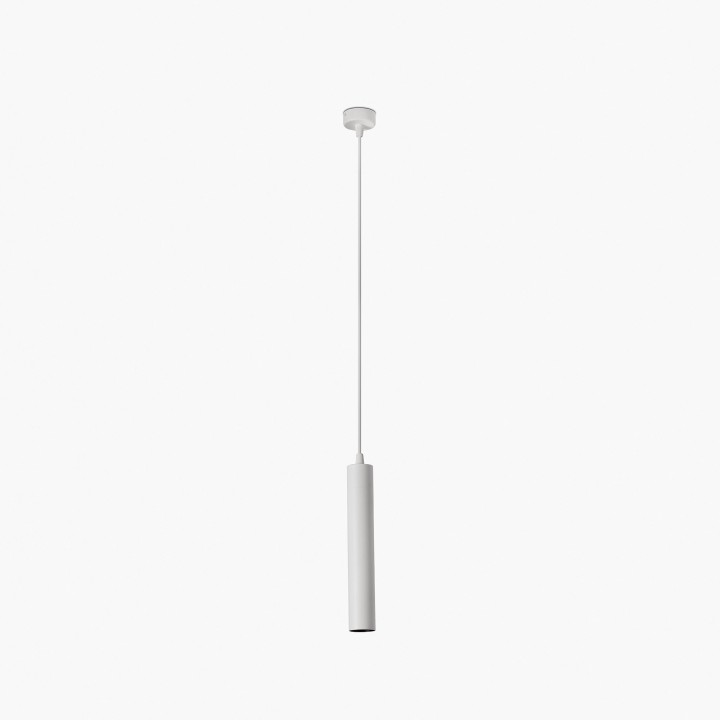 Faro FOST PENDANT colgante blanco Ø40 7W 18° 2700K CRI90