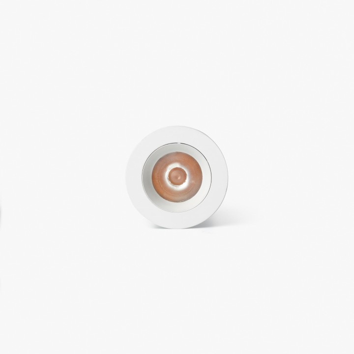 Faro UNO downlight empotrable blanco/blanco 8W 24° 3000K CRI90