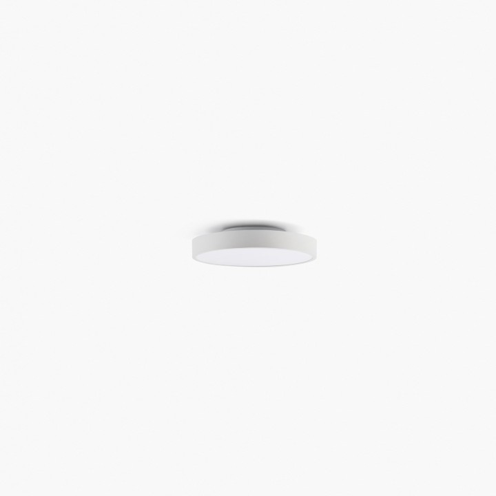 Faro DOMIO superficie blanco Ø400 36W opal 3000K CRI80