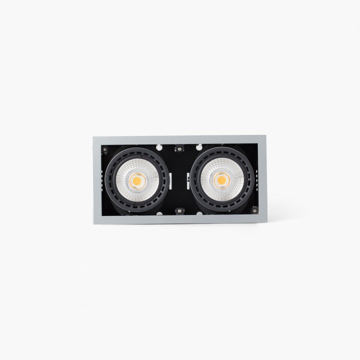 Faro MINI COLIN-2 empotrable gris 50W BREAD 56°