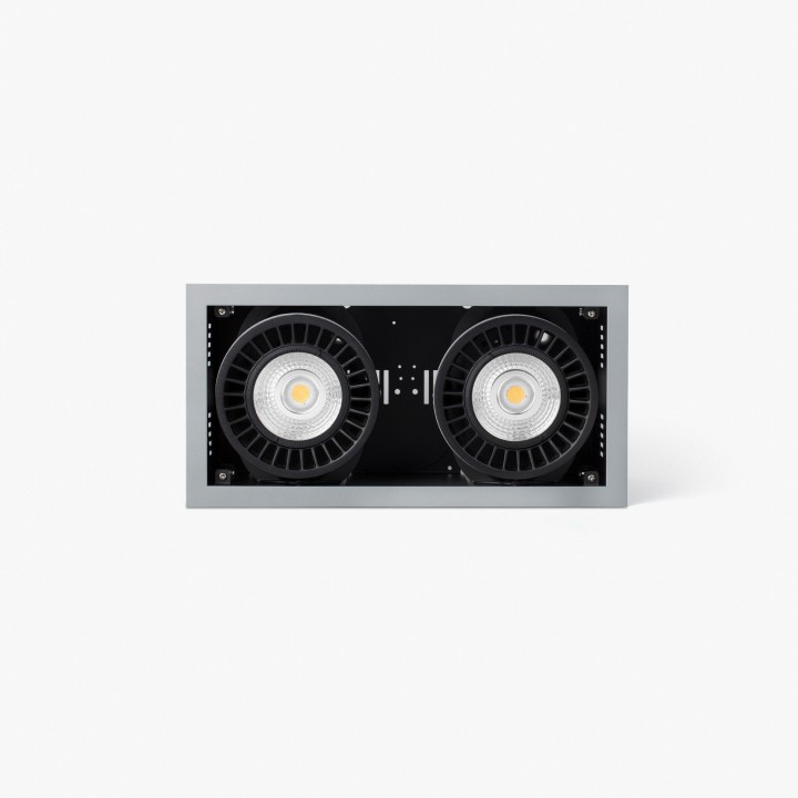 Faro COLIN-2 empotrable gris 48-72W MEAT 20°