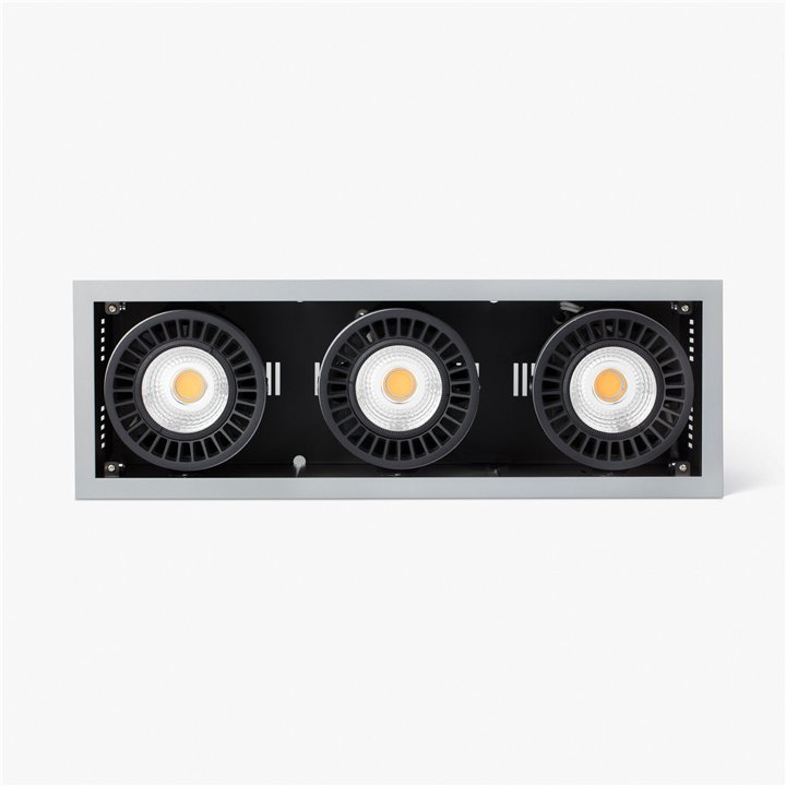 Faro COLIN-3 empotrable gris 72-108W BREAD 56°