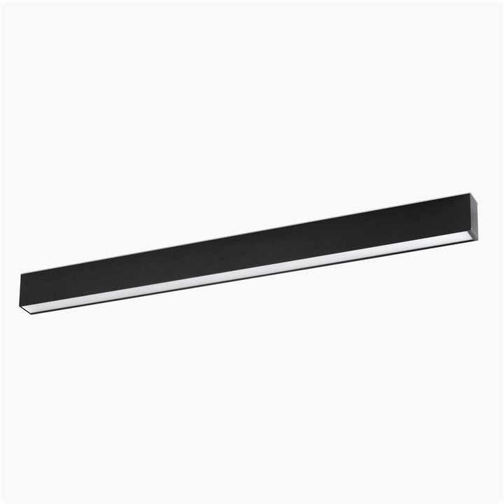 Faro VIA EVO superficie 850 20W 3000K negro