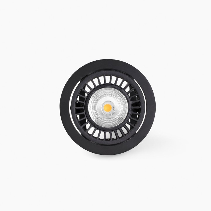 Faro OPTIC empotrable negro FASHION 24-36W 56º