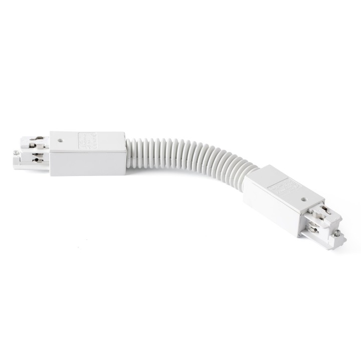 Faro Conector intermedio flexible blanco