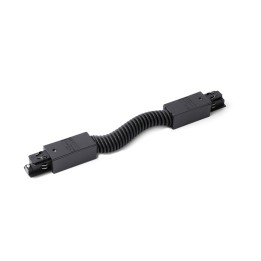 Faro Conector intermedio flexible negro