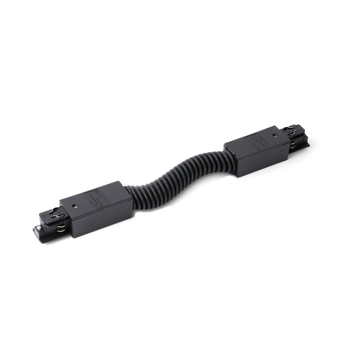 Faro Conector intermedio flexible negro