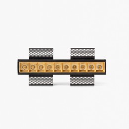 Faro TROOP empotrable 10x2W oro 48° trimless 2700K CRI90