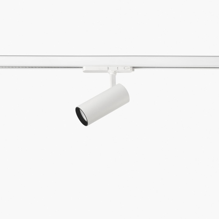Faro FOST TRACK proyector carril blanco Ø70 43W 18° 2700K CRI90