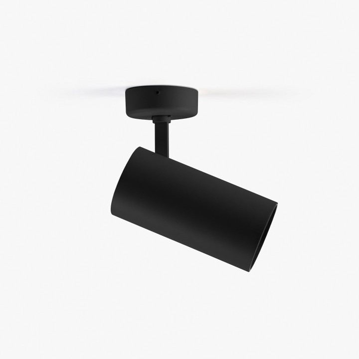 Faro FOST SURFACE proyector negro Ø90 42W 38° 3000K CRI90