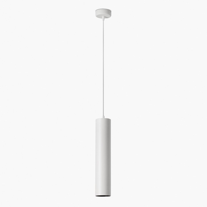 Faro FOST PENDANT colgante blanco Ø80 28W 38° 3000K CRI90 dali