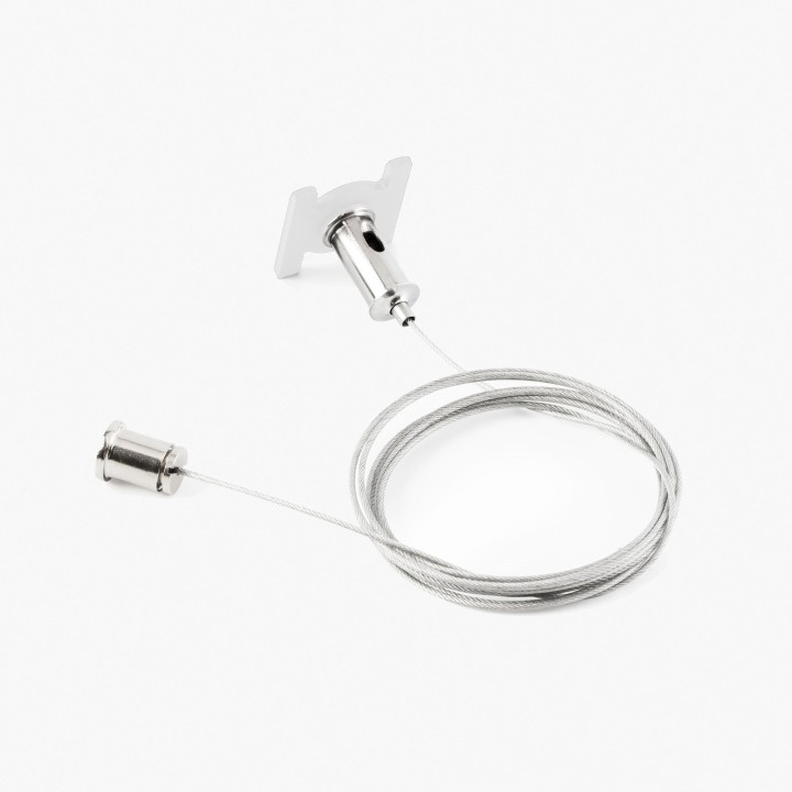 Faro NESO Accesorio cable acero colgante 1pc blanco