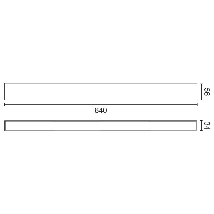 Faro NESO LINE64 2700K blanco dali