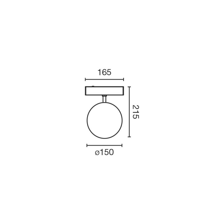 Faro NESO UNIK 2700K blanco dali
