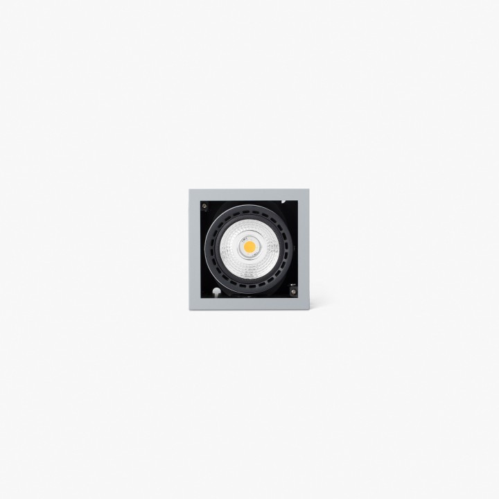 Faro MINI COLIN-1 empotrable gris 25W MEAT 56°