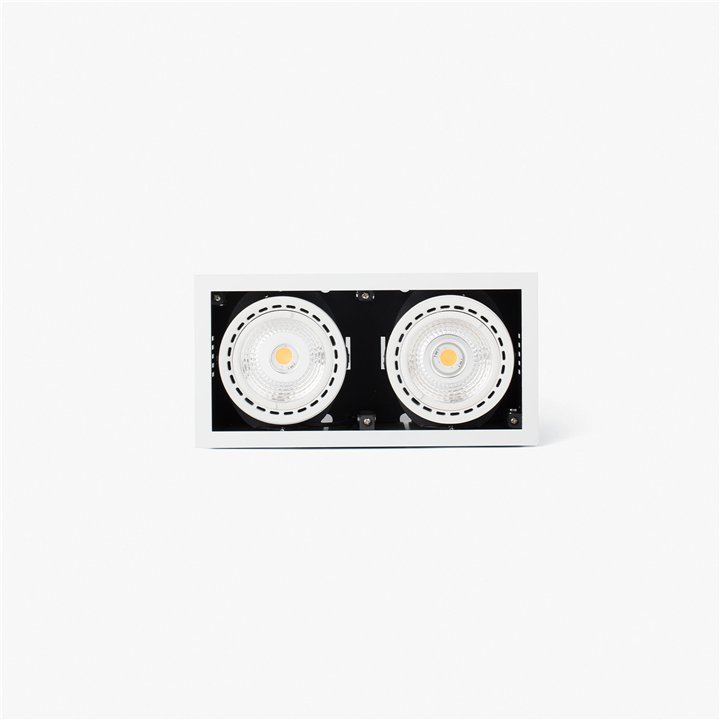 Faro MINI COLIN-2 empotrable blanco 50W BREAD 56°
