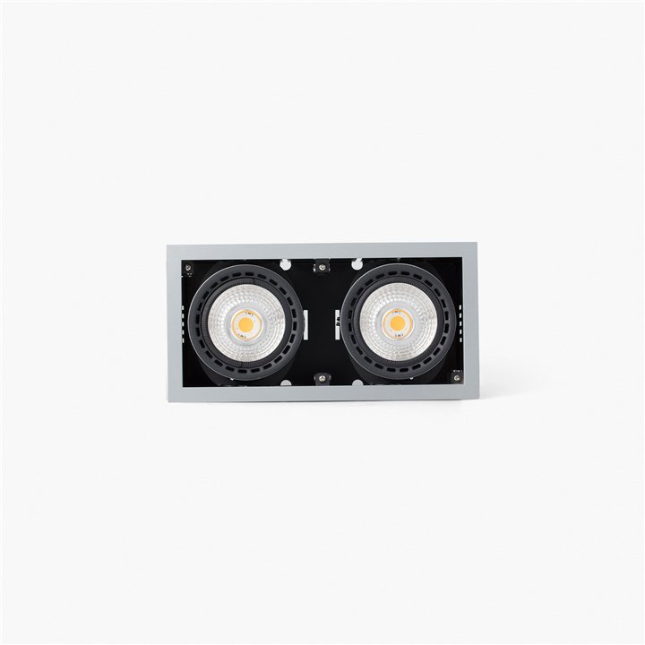 Faro MINI COLIN-2 empotrable gris 50W MEAT 20°