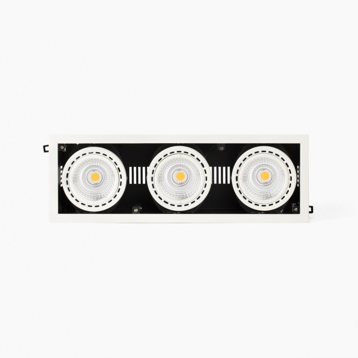 Faro MINI COLIN-3 empotrable blanco 75W MEAT 20°