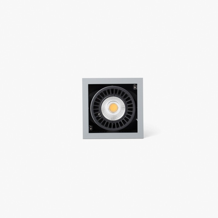 Faro COLIN-1 empotrable gris 24-36W BREAD 56°