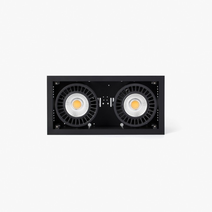 Faro COLIN-2 empotrable negro 48-72W BREAD 20°
