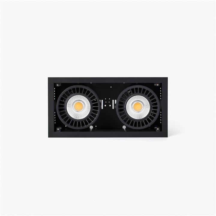 Faro COLIN-2 empotrable negro 48-72W MEAT 20°