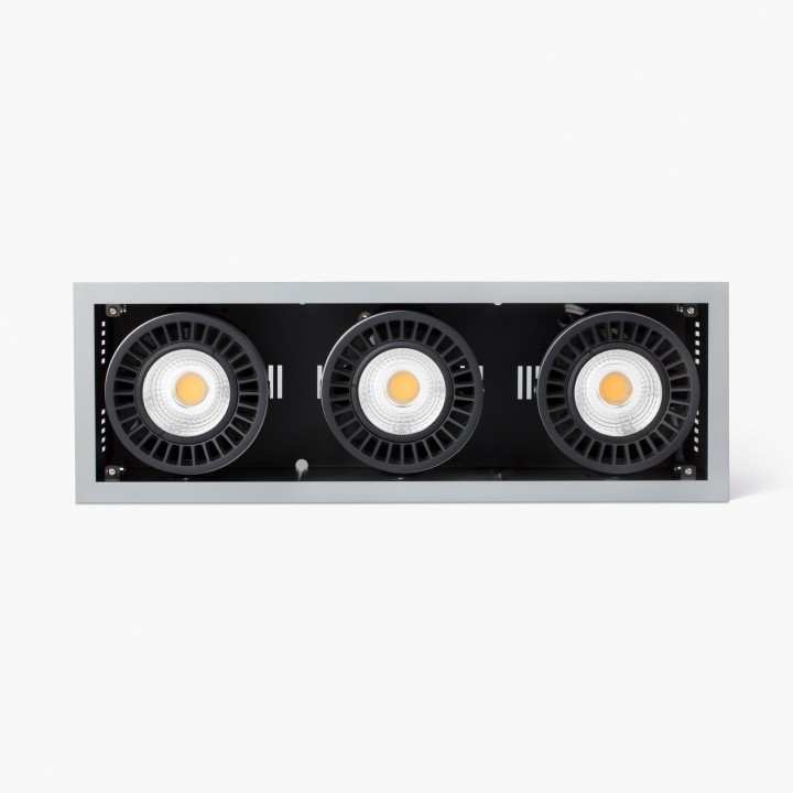 Faro COLIN-3 empotrable gris 72-108W MEAT 20°