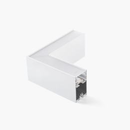 Faro VIA L Superficie TW OPAL blanco