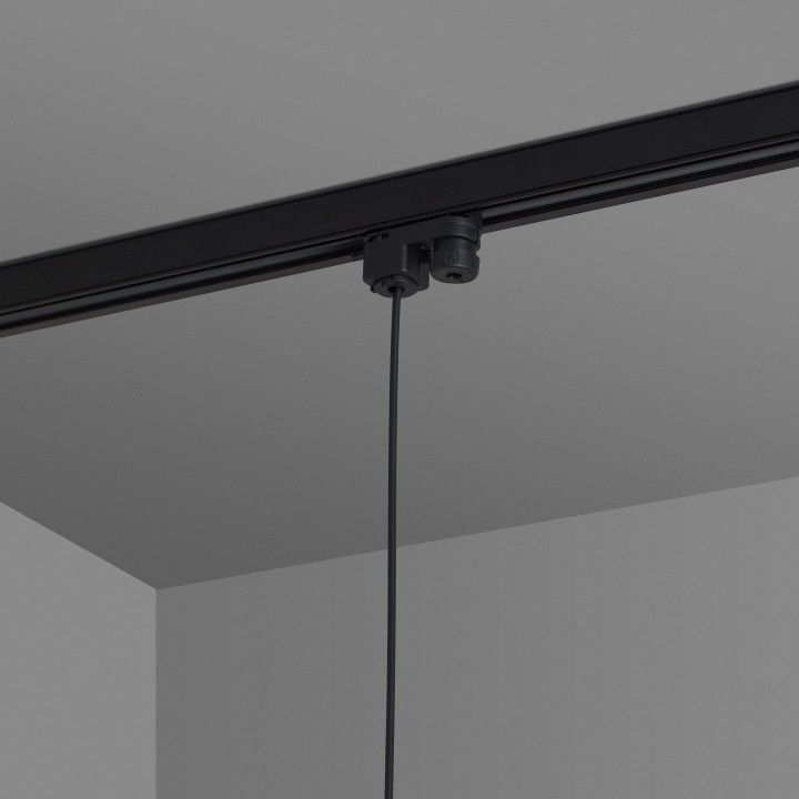 Faro KIT adaptador carril para suspensión negro dali