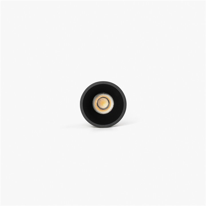 Faro TULIPA downlight empotrable negro 10W 36° 4000K CRI90 triac