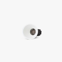 Faro TULIPA downlight empotrable blanco asimétrico 7W 36° 3000K CRI90