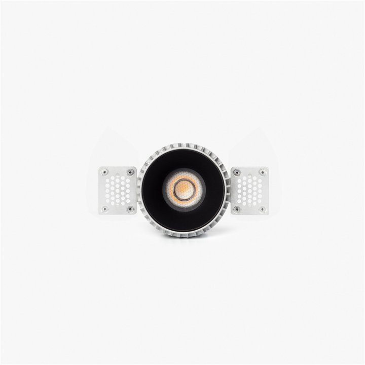 Faro TULIPA downlight trimless empotrable negro 10W 24° 2700K CRI90 triac