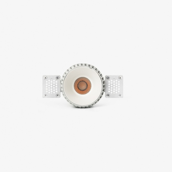 Faro TULIPA downlight trimless empotrable blanco 10W 55° 2700K CRI90 casambi