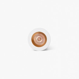 Faro UNO downlight empotrable blanco/oro 8W 24° 2700K CRI90