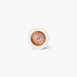 Faro UNO downlight empotrable blanco/oro 8W 24° 3000K CRI90