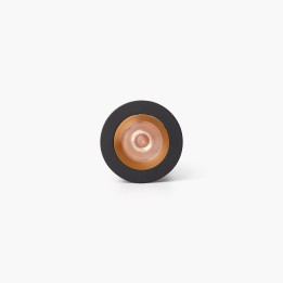 Faro UNO downlight empotrable negro/oro 8W 37° 2700K CRI90 dali