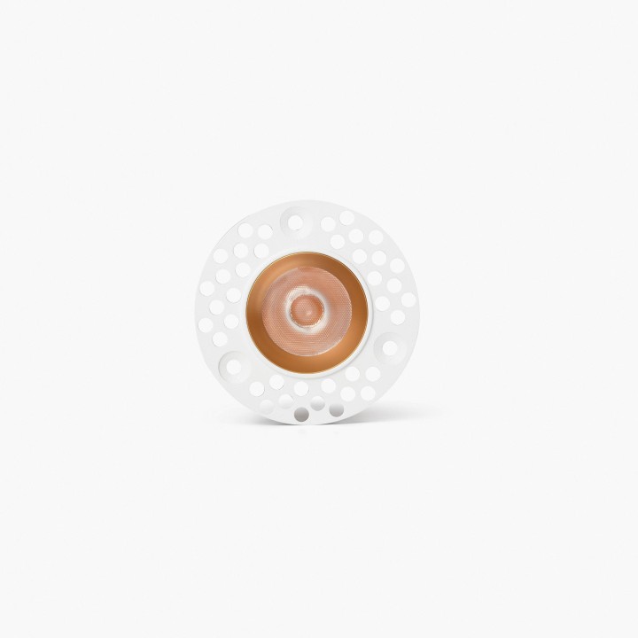 Faro UNO downlight trimless empotrable blanco/oro 8W 37° 2700K CRI90 dali