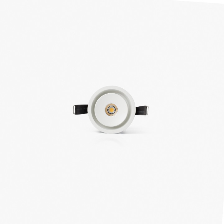 Faro TEIDE downlight empotrable orientable blanco 10W 65° 2700K CRI90