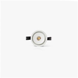Faro TEIDE downlight empotrable orientable blanco 10W 50° 2700K CRI97 dali