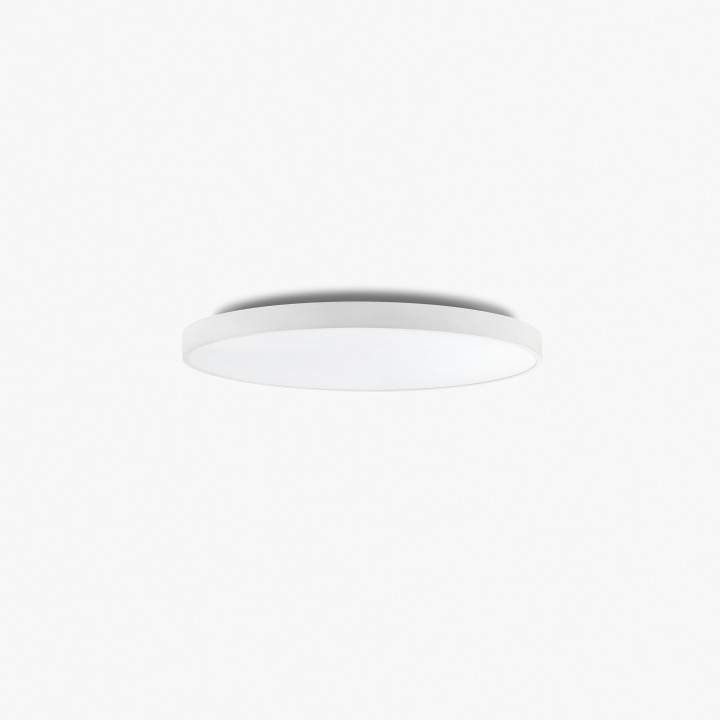 Faro DOMIO superficie blanco Ø800 78W prismático 4000K CRI80 casambi